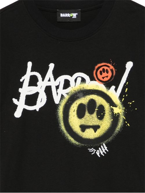 T-shirt unisex Barrow Kids nera BARROW KIDS | JUTH055110